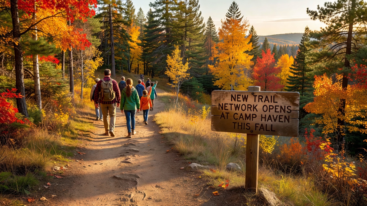 New Trail Network Opens at Camp Haven This Fall